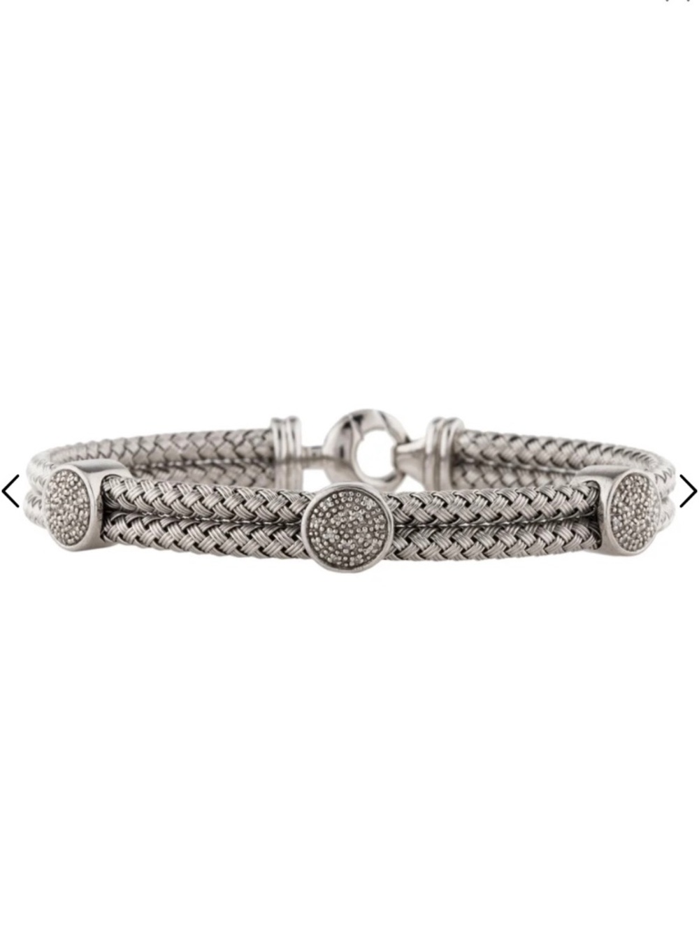 Effy Sterling Silver Station Bracelet